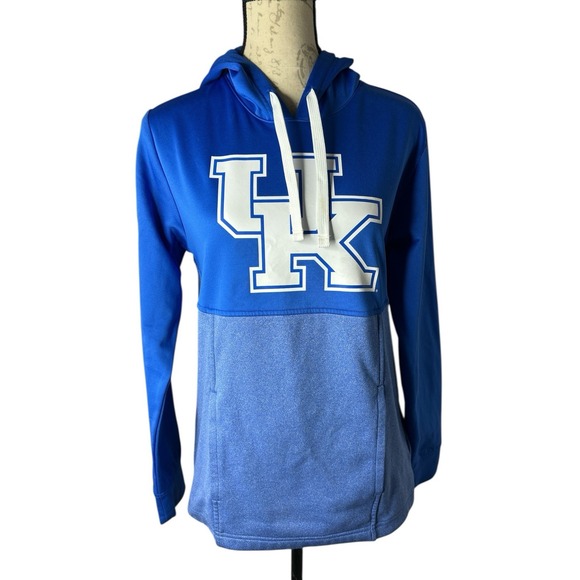 Fanatics Mens Kentucky Wildcats Football Iconic Hoodie Sweatshirt Jersey Small